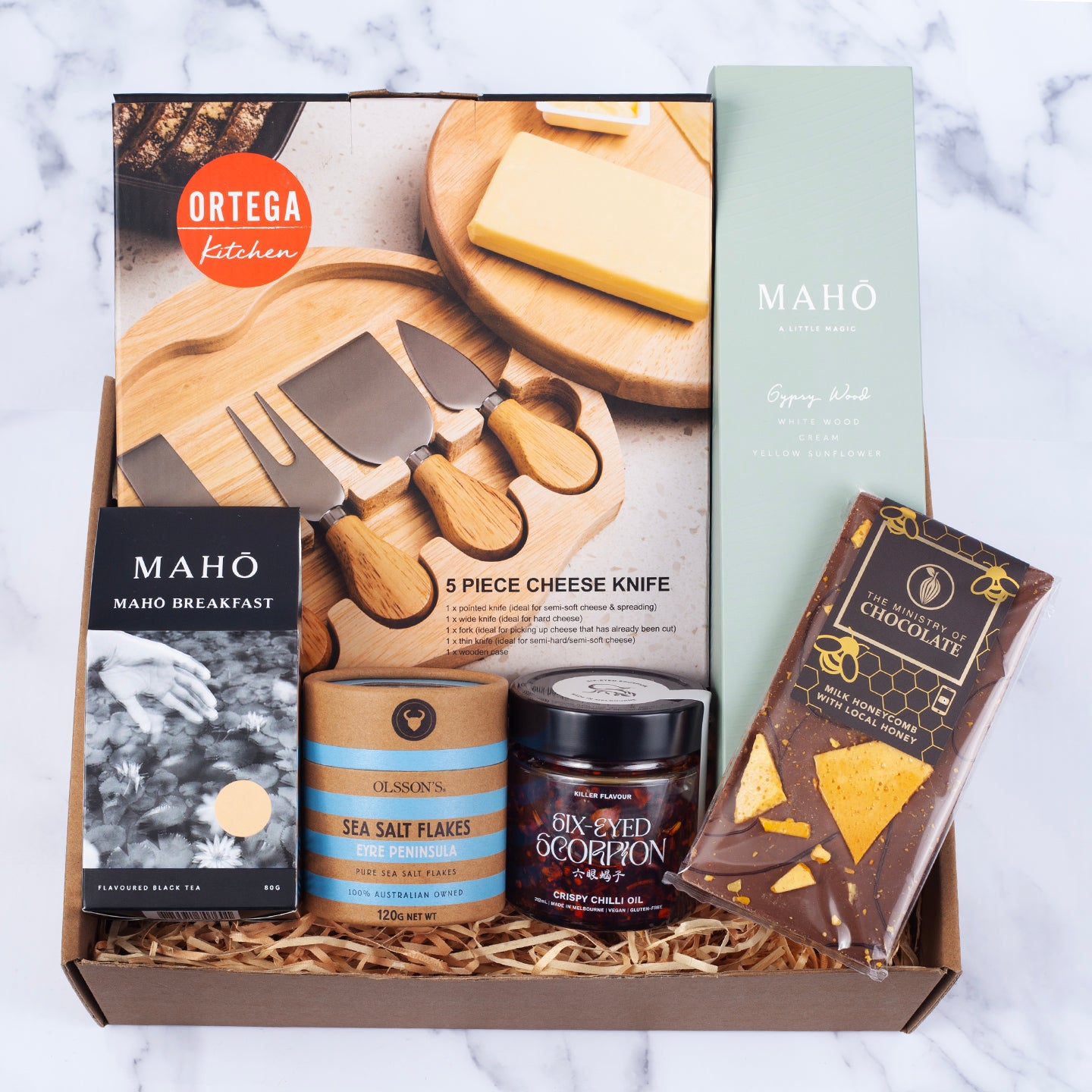 The Hamper Sweet Home Gift Hamper by Artisan Hamper Company. The perfect gift for any occasion including Housewarming gifts, settlement gifts, wedding gifts and engagement gifts